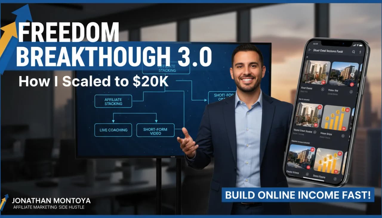 Freedom Breakthrough 3.0: How I Scaled to $20K Cover