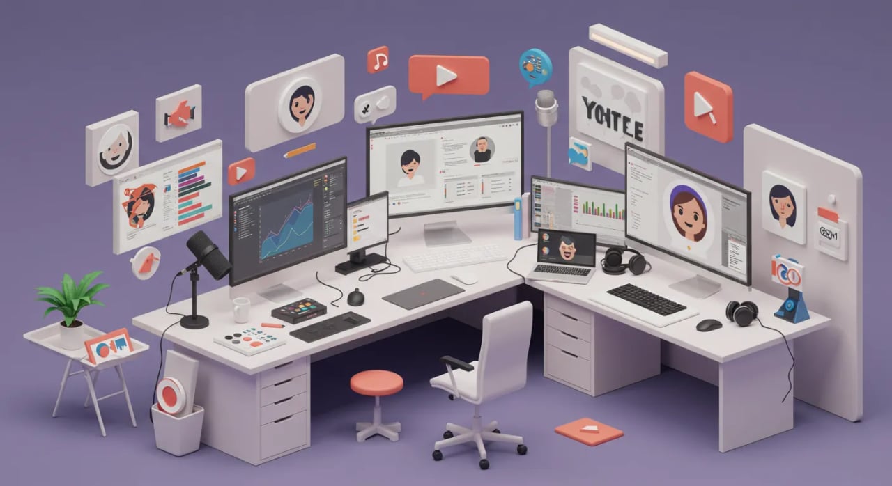 8 Surprising Faceless YouTube Channel Ideas for 2025 (and Why You Don’t Need a Fancy Setup) Cover