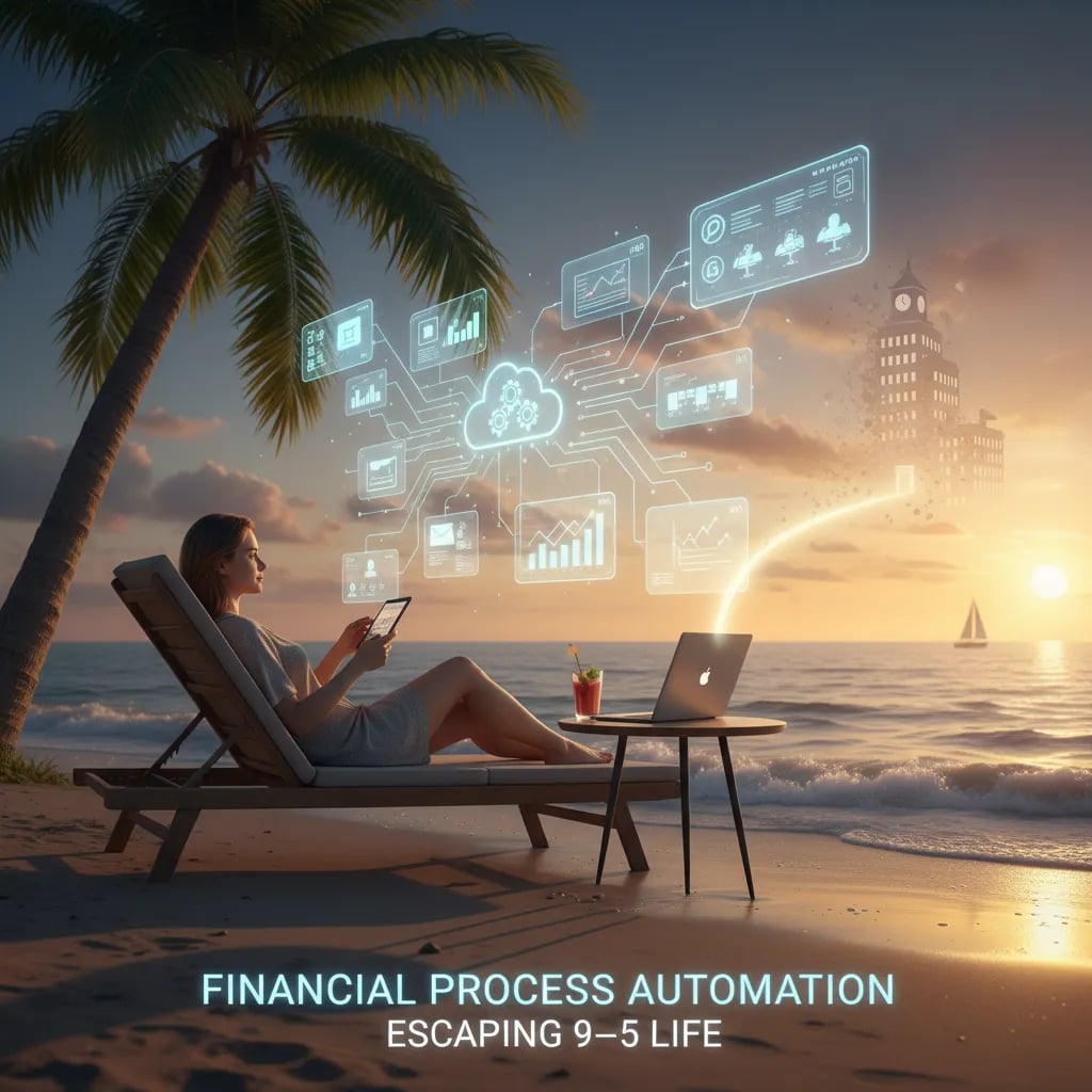Financial Process Automation for Escaping 9–5 Life Cover