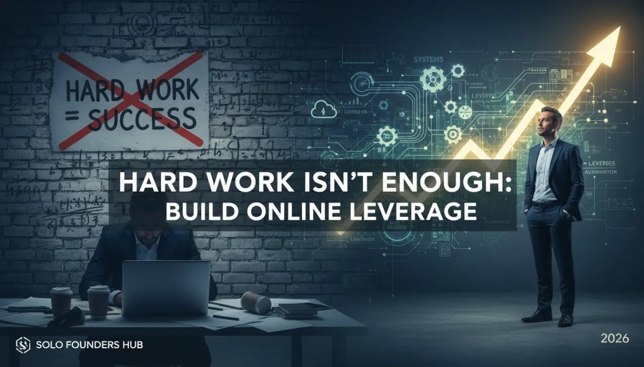 Hard Work Isn’t Enough: Build Online Leverage Cover