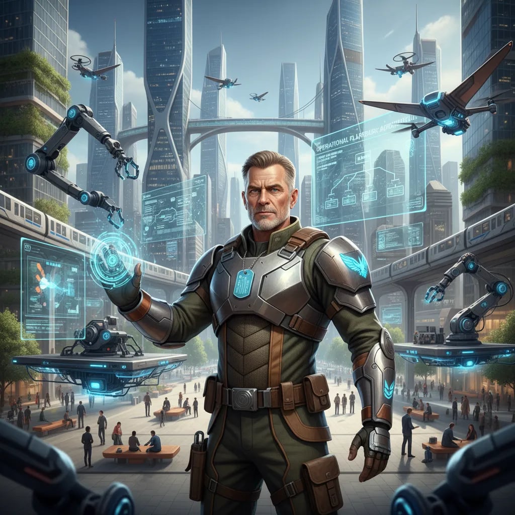 Rucking Into the Future: How Veterans Turn Automation Into Real-World Freedom (And Why Anyone Can Follow Their Playbook) Cover