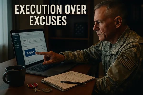 Execution Over Excuses: How Veterans Turn Action Into Entrepreneurial Wins Cover
