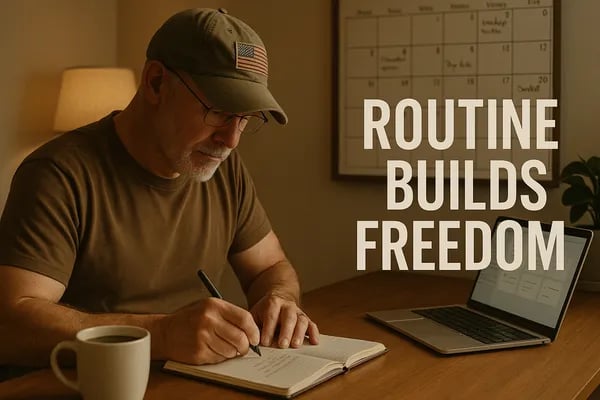 Why My Most Boring Habit Is the Secret to Long-Term Freedom (And How Veterans Can Hack Routine for Success) Cover