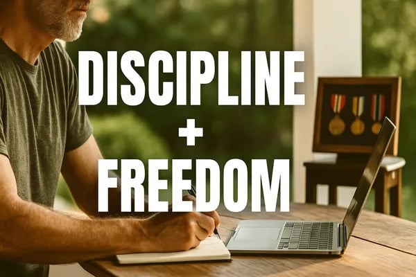 Discipline Meets Freedom: How Veterans Are Quietly Dominating Online Business Cover