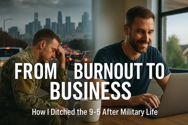 Escaping the 9-5: A Veteran’s Real Story of Burnout, Bold Moves, and the POP Digital Revolution Cover