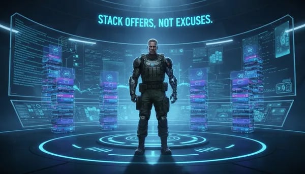 Stacking Offers Like a Veteran: How Military Precision Builds Million-Dollar Businesses Cover