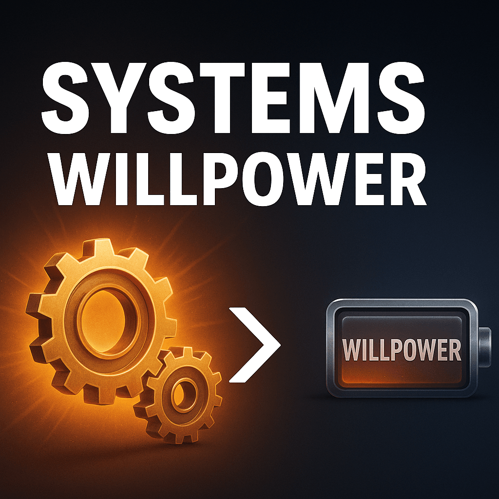 Why Systems Outlast Willpower—And Change the Way You Do Business Cover