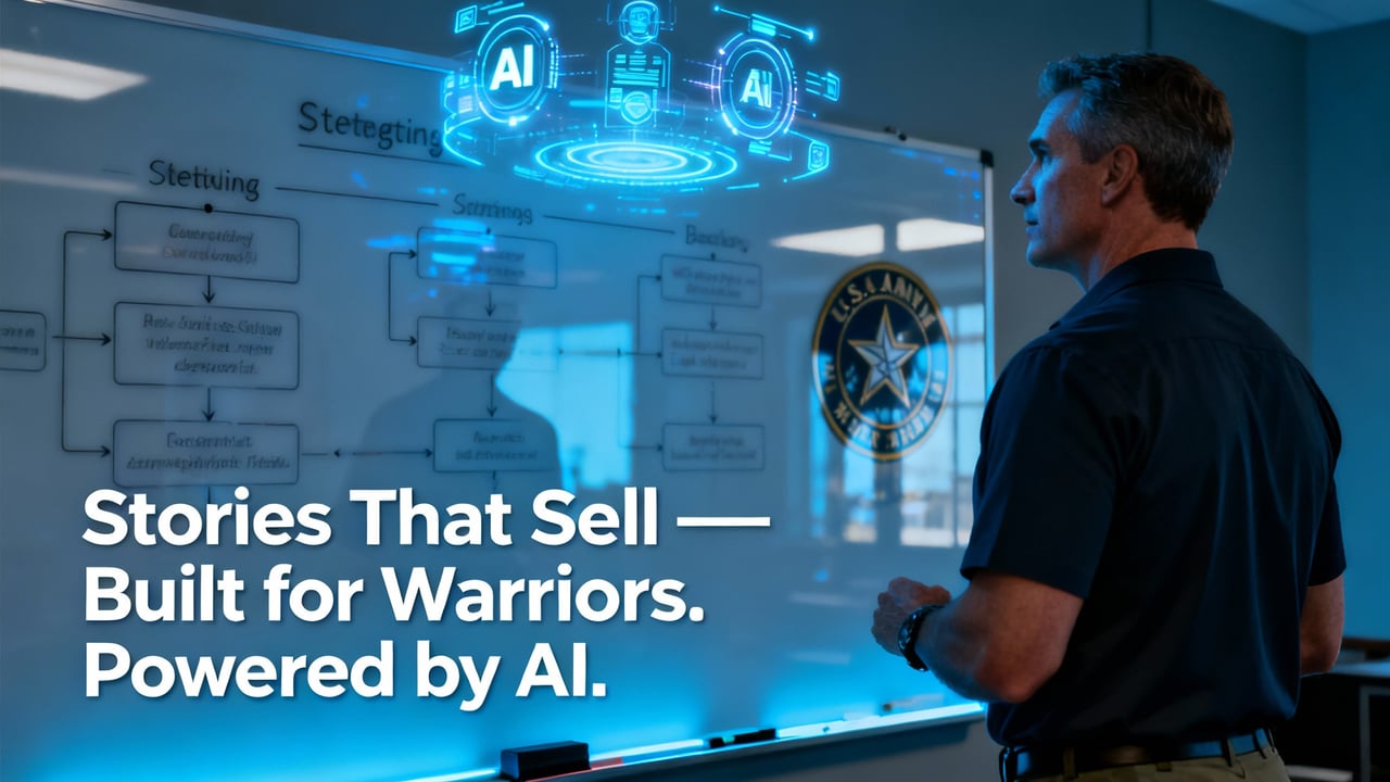 Grit, Guts, and Going for Broke: The Unpolished Art of Veteran Storytelling for Sales Cover