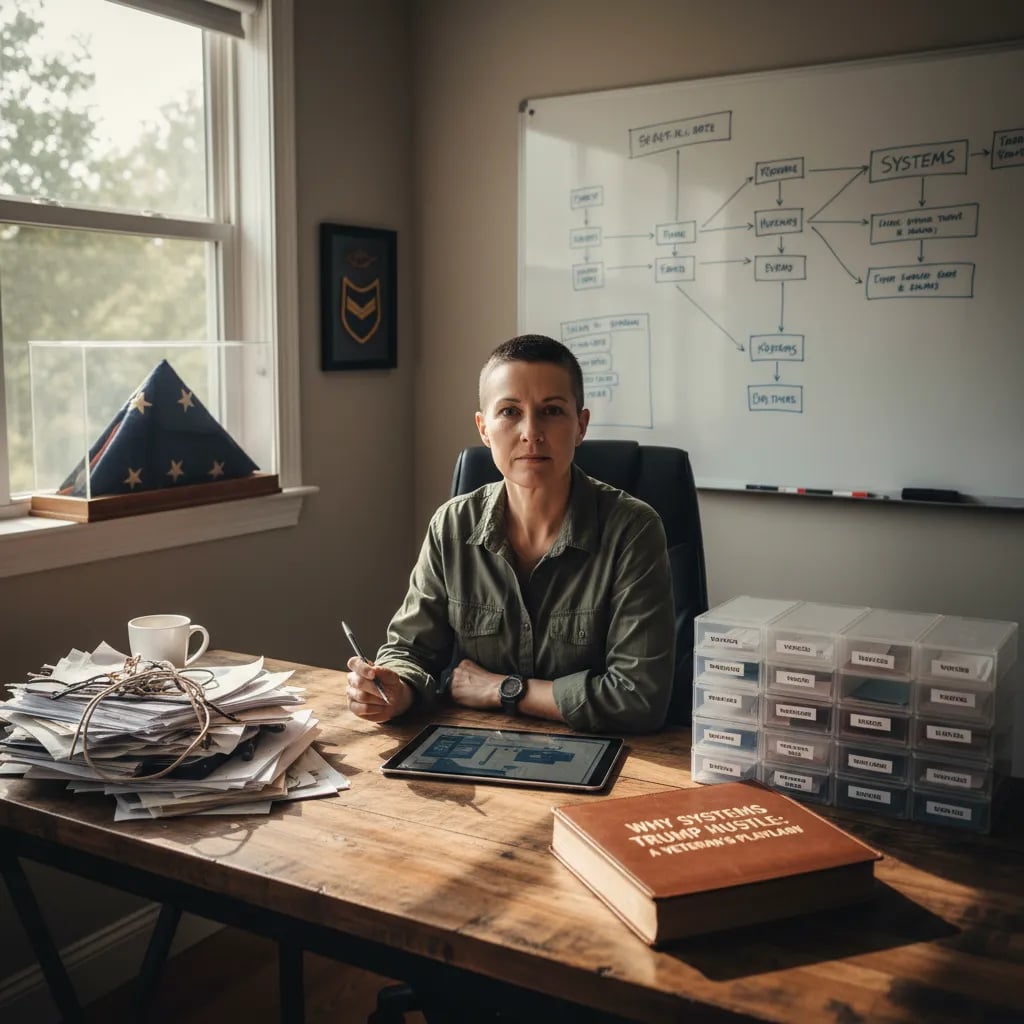 Why Systems Trump Hustle: A Veteran’s Playbook Cover