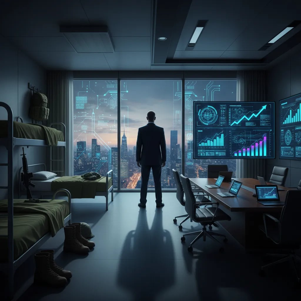 Barracks to Boardroom: How Military Discipline and AI Grit Fuel Unstoppable Veteran Businesses Cover