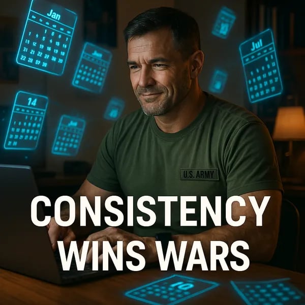 Why I Swear by Small Steps: The Military Secret to Long-Term Success (in Business and Beyond) Cover