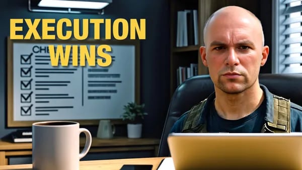 Execution Isn’t Sexy — But It Wins: Lessons From the Front Lines of Strategy Cover