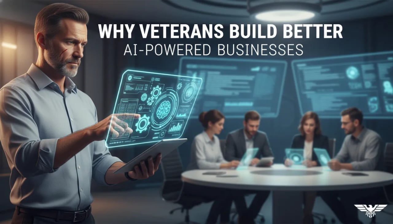 Why Veterans Build Better AI-Powered Businesses Cover