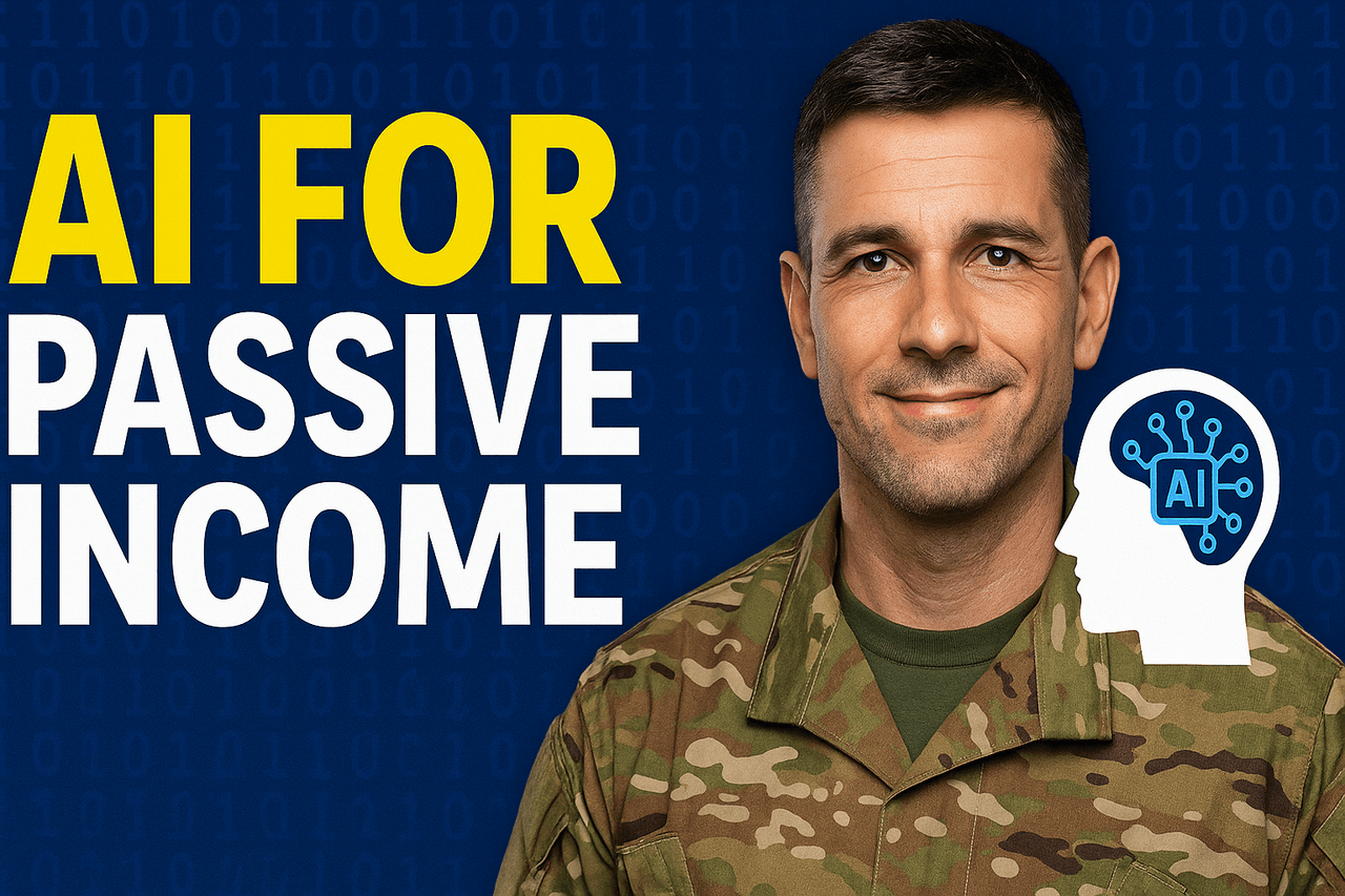 Harnessing AI for Online Success: A Veteran’s Guide to Passive Income Streams Cover