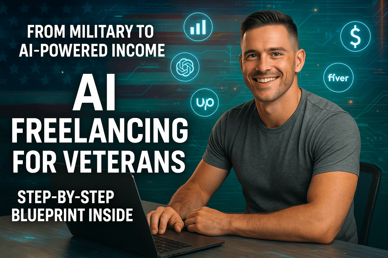 AI-Powered Freelancing: A Strategic Approach for Successful Transition from Military Service Cover