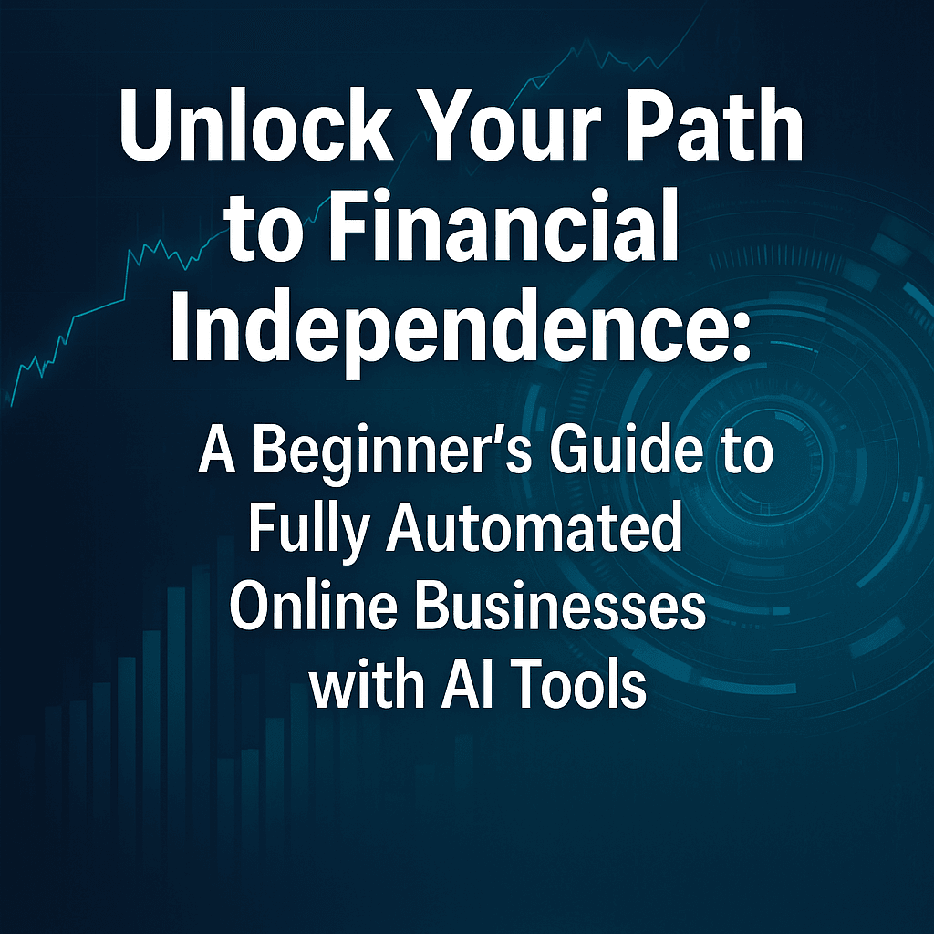 Unlock Your Path to Financial Independence: A Beginner's Guide to Fully Automated Online Businesses with AI Tools Cover