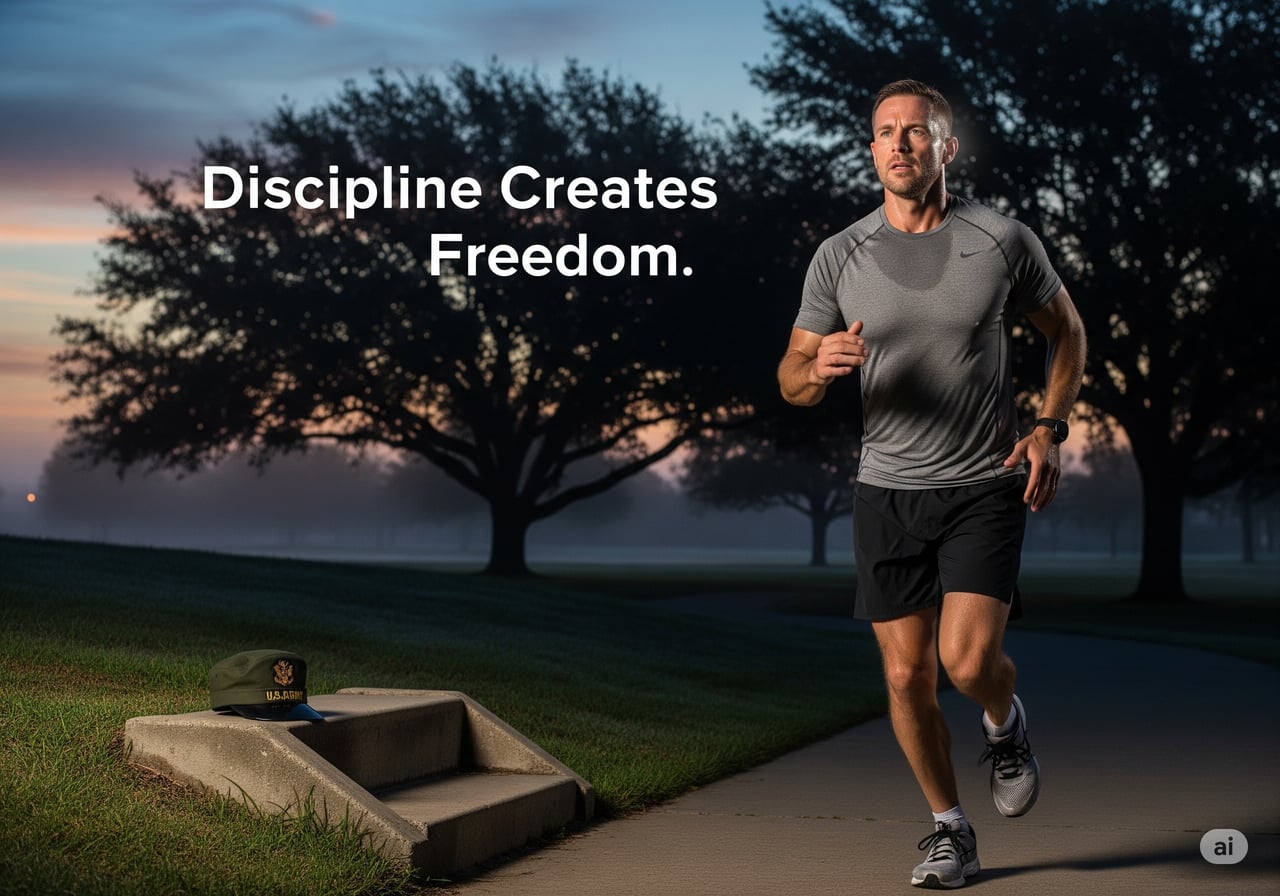 Why Discipline (Not Motivation) Builds Unstoppable Businesses: Lessons from the Veteran Playbook Cover